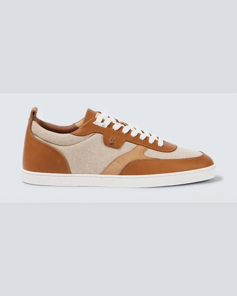 Christian Louboutin Sneakers Tutti Rui mit Leder Beige