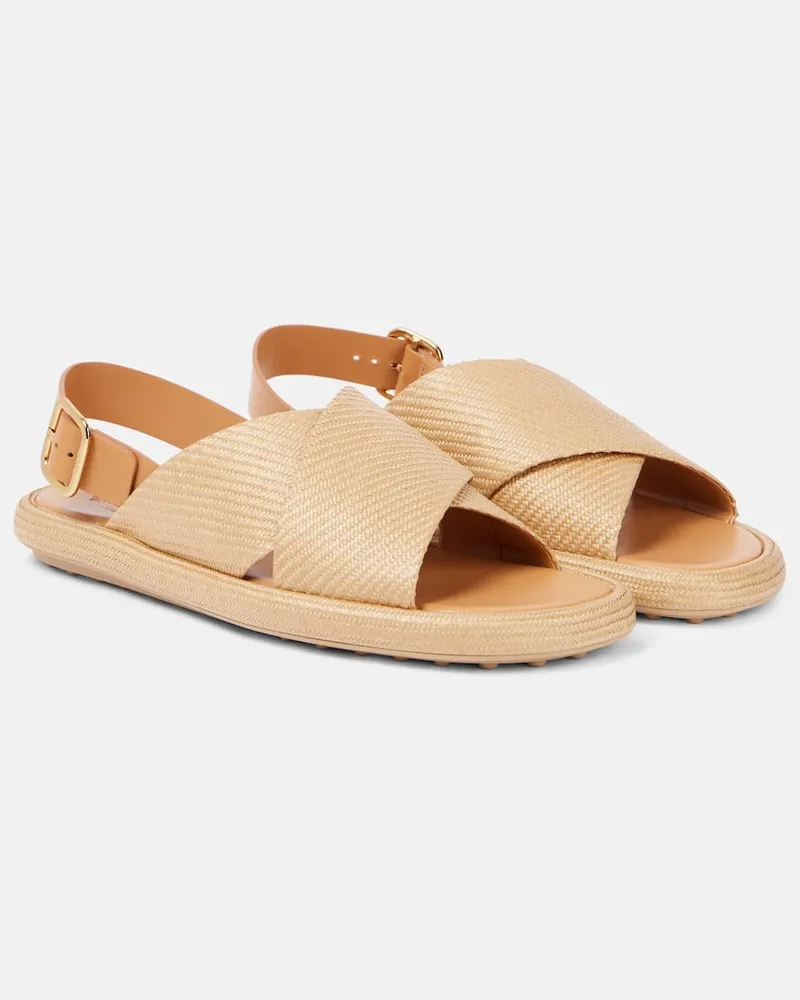 TOD'S Sandalen mit Leder Beige