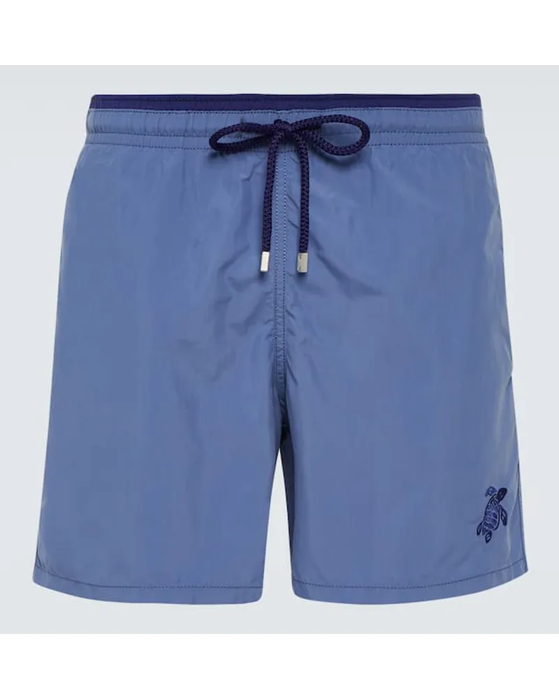 Vilebrequin Badeshorts Moka Blau