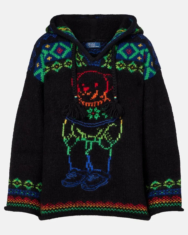 Ralph Lauren Pullover aus Wolle Schwarz