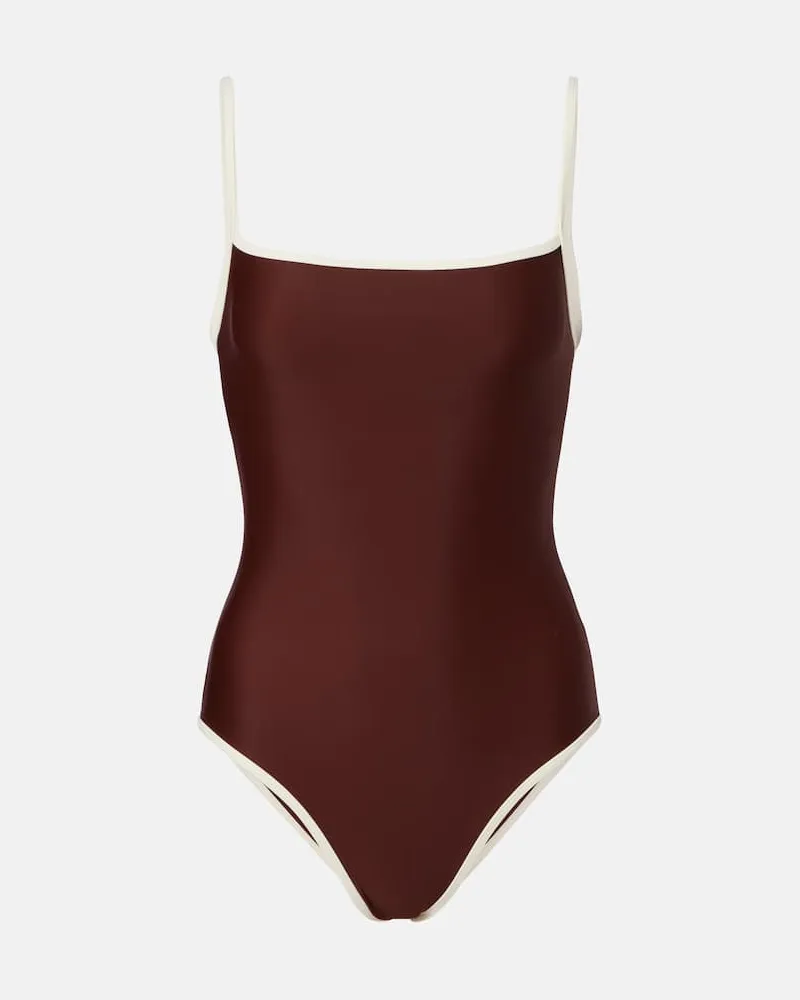 JADE SWIM Badeanzug Layla Braun