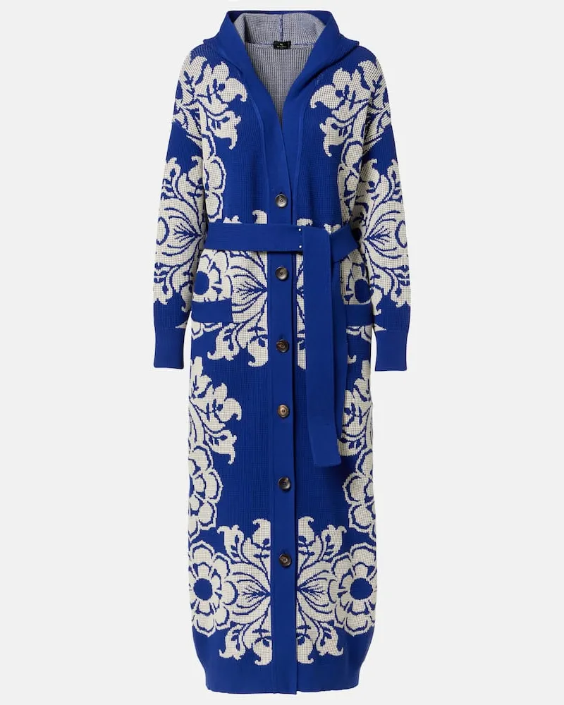 Etro Cardigan Blau
