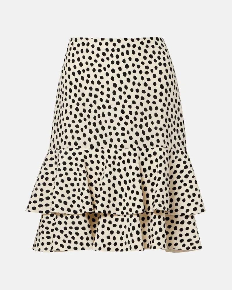 Chloé Chloé Minirock aus Seid Weiß