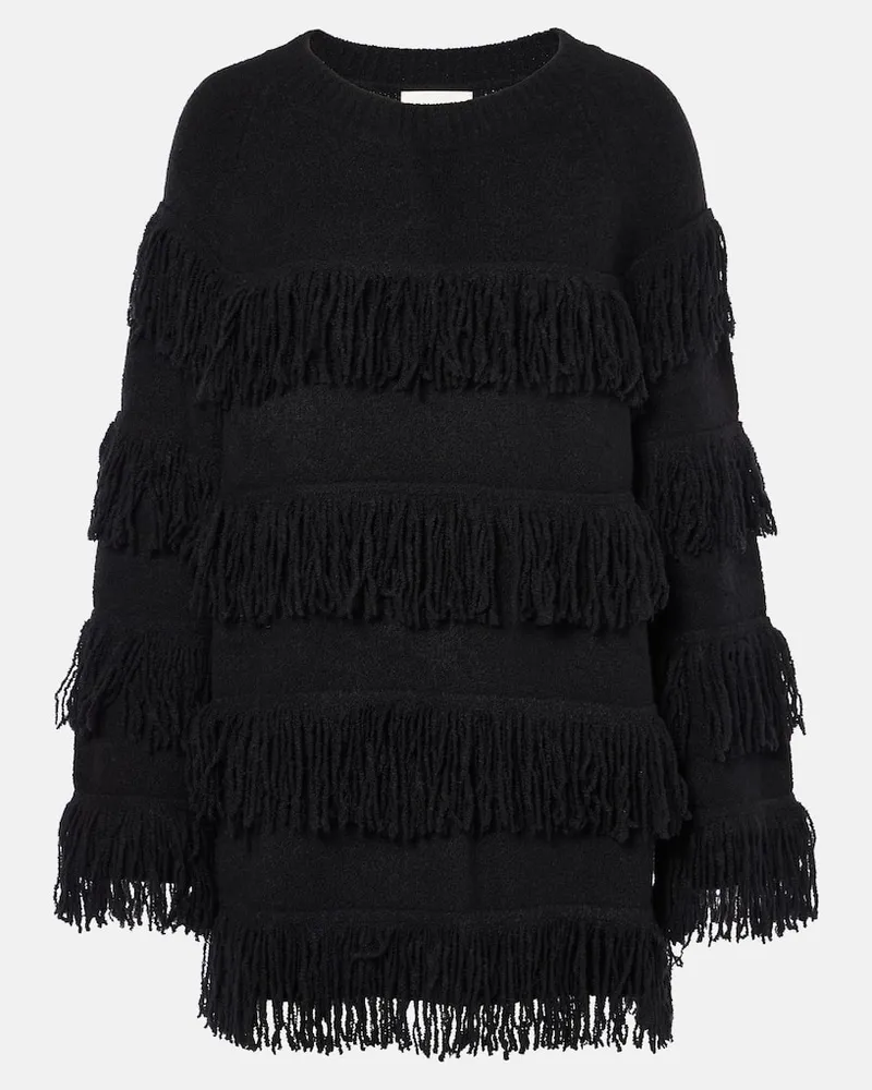 Lisa Yang Pullover aus einem Kaschmirgemisch Schwarz