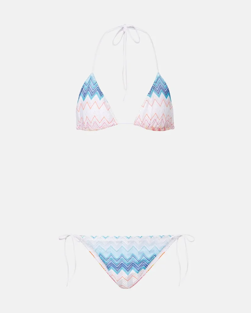 Missoni Bikini aus Häkelstrick Multicolor