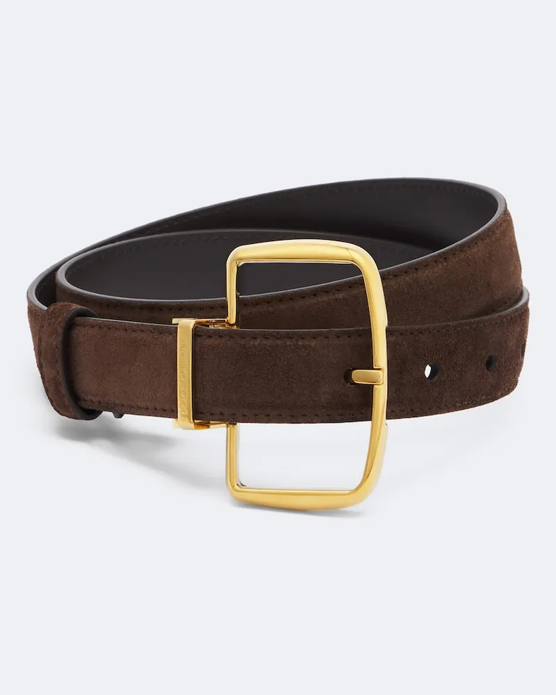 Dolce & Gabbana Gürtel aus Leder Braun