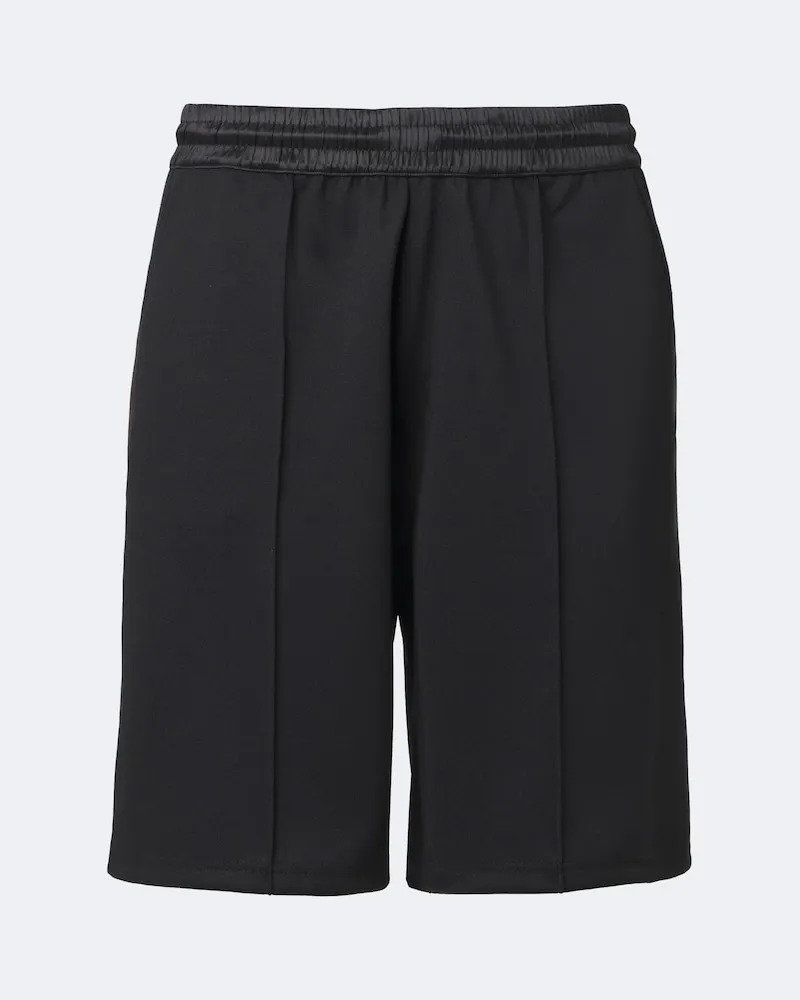 Wales Bonner Shorts Form aus Jersey Schwarz
