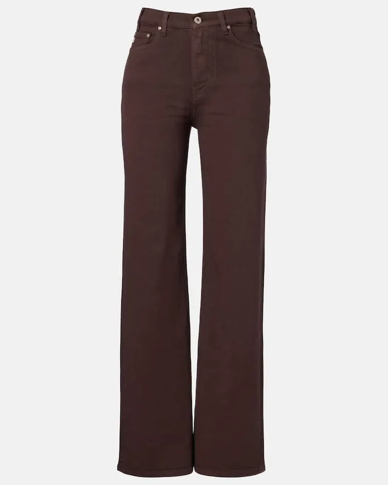 Adriano Goldschmied Wide-Leg Jeans New Baggy Braun