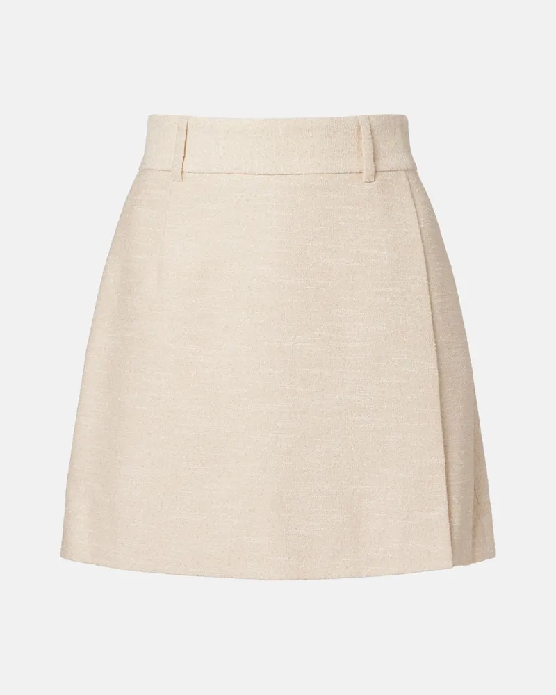 Rebecca Vallance Skort Winnie aus Tweed Beige