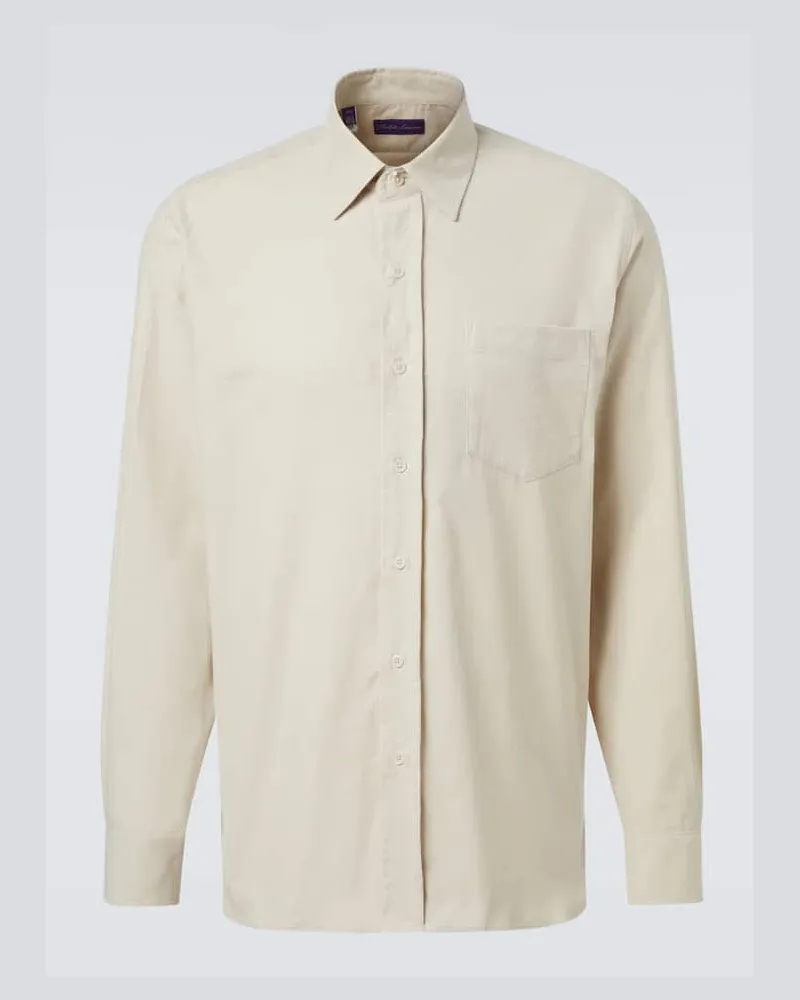 Ralph Lauren Hemd aus Baumwolle Beige