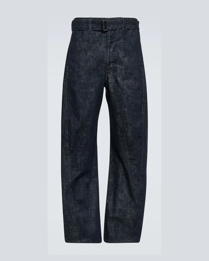 Christophe Lemaire Jeans Twisted Blau
