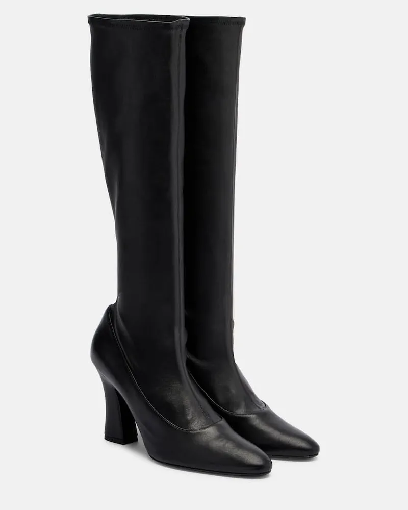 Magda Butrym Stiefel aus Leder Schwarz