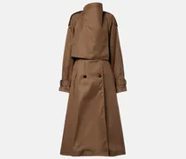 Trenchcoat aus Baumwoll-Gabardine