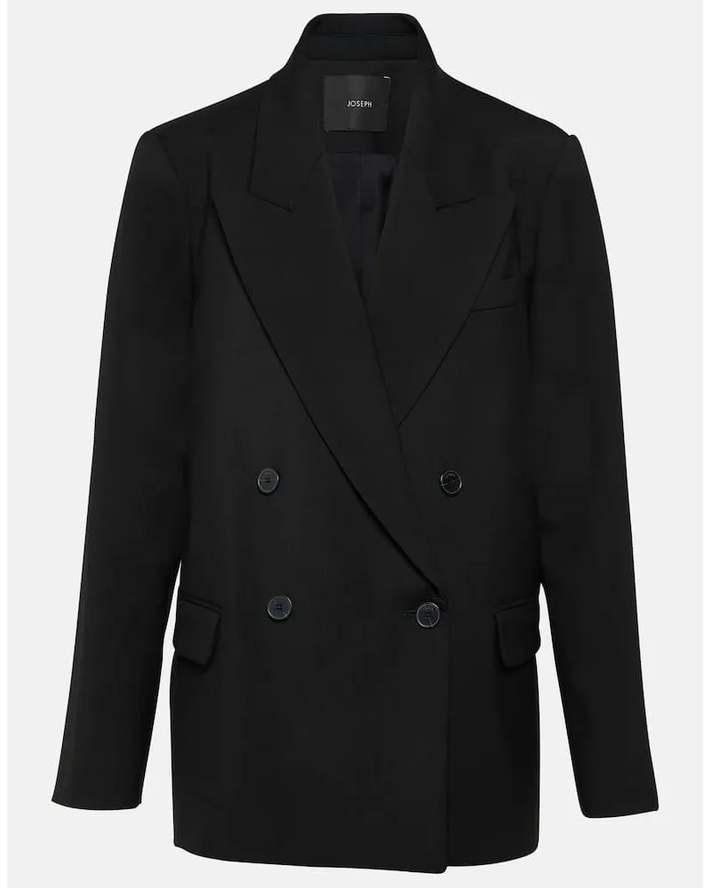 Joseph Blazer Jaden aus Wolle Schwarz