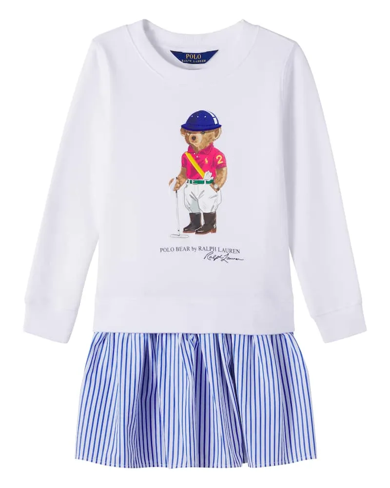 Ralph Lauren Kleid Polo Bear Weiß