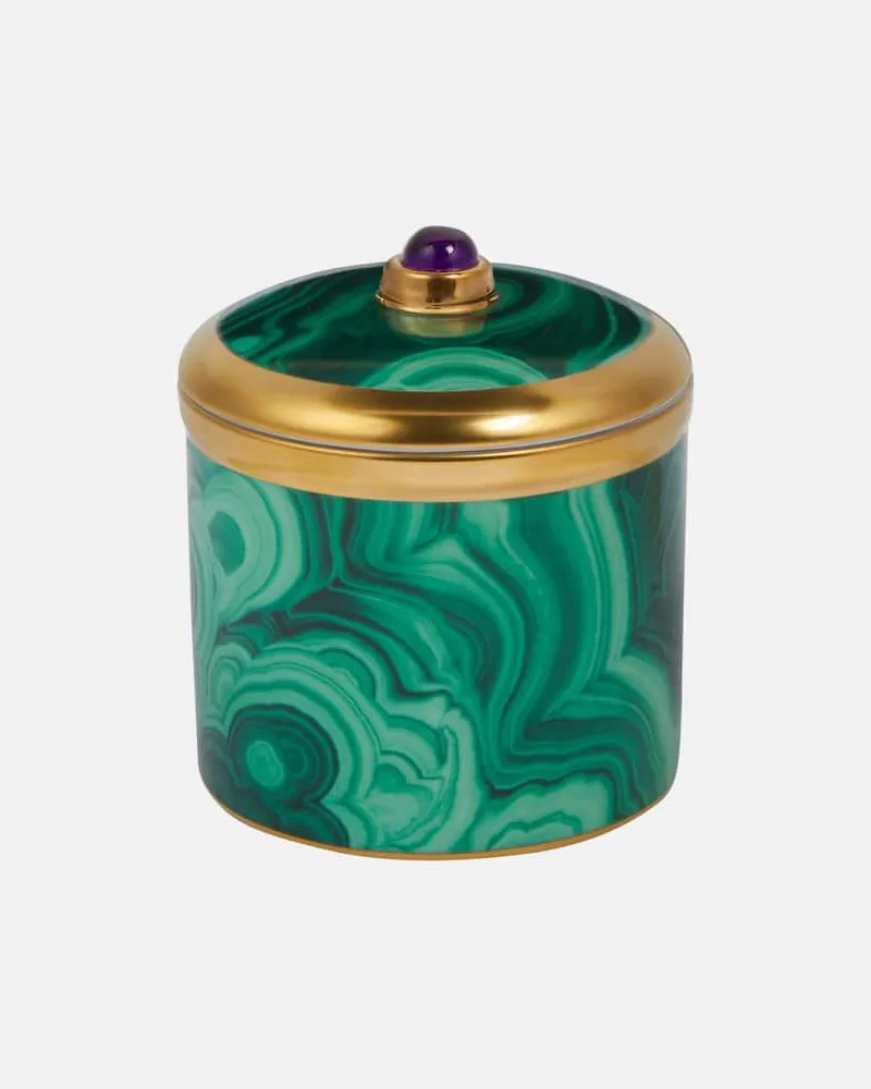 L’OBJET Duftkerze Malachite Grün