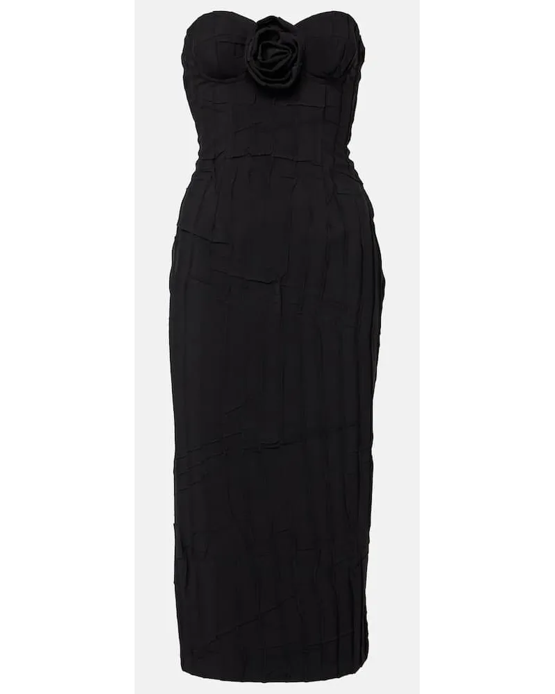 Blumarine Midikleid Schwarz