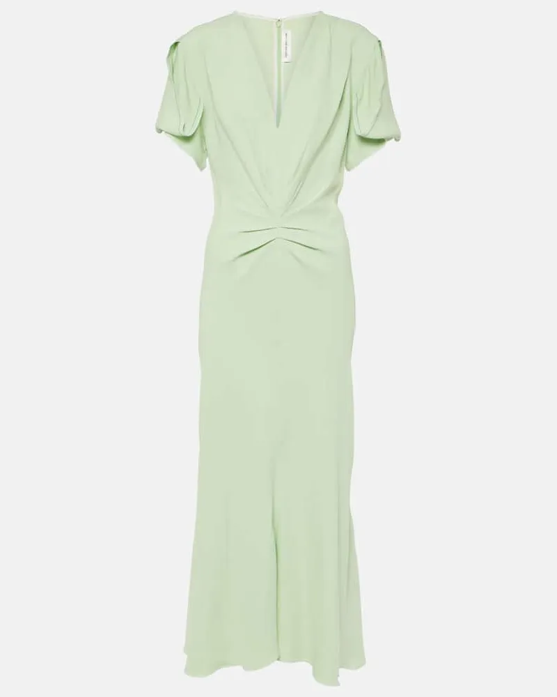 Victoria Beckham Midikleid Grün