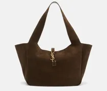 Tote Bag Le 5 À 7 Bea aus Veloursleder