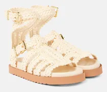 Sandalen Goldie aus Raffiabast