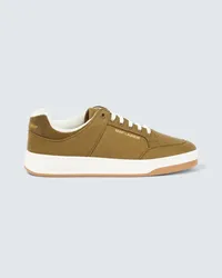 Saint Laurent Sneakers SL/61 aus Canvas Gruen