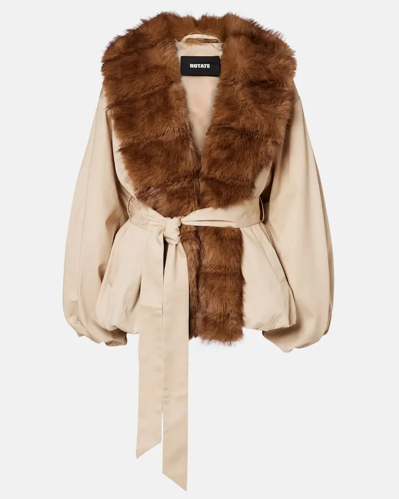 ROTATE Birger Christensen Jacke Anneloes Beige