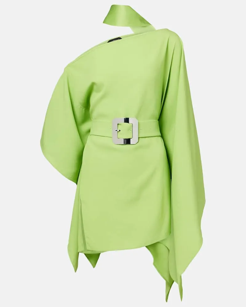 Taller Marmo One-Shoulder-Kaftan Taylor Grün