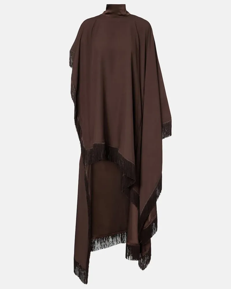 Taller Marmo Kaftan New Age aus Satin Braun