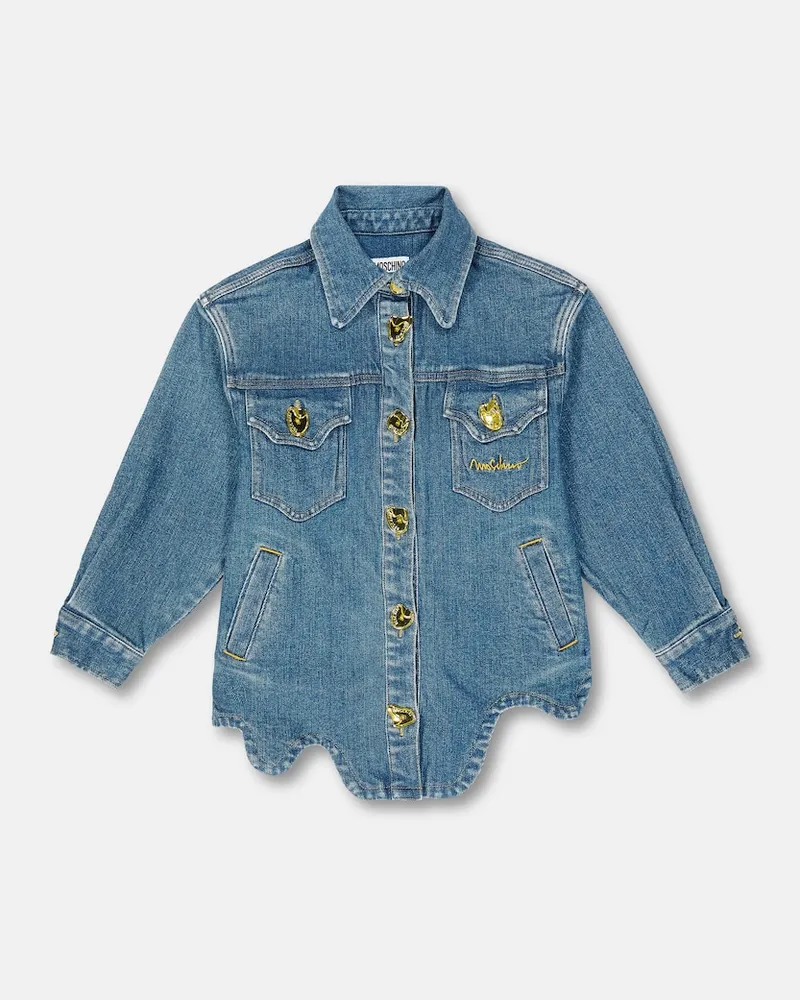 Moschino Jeansjacke Blau
