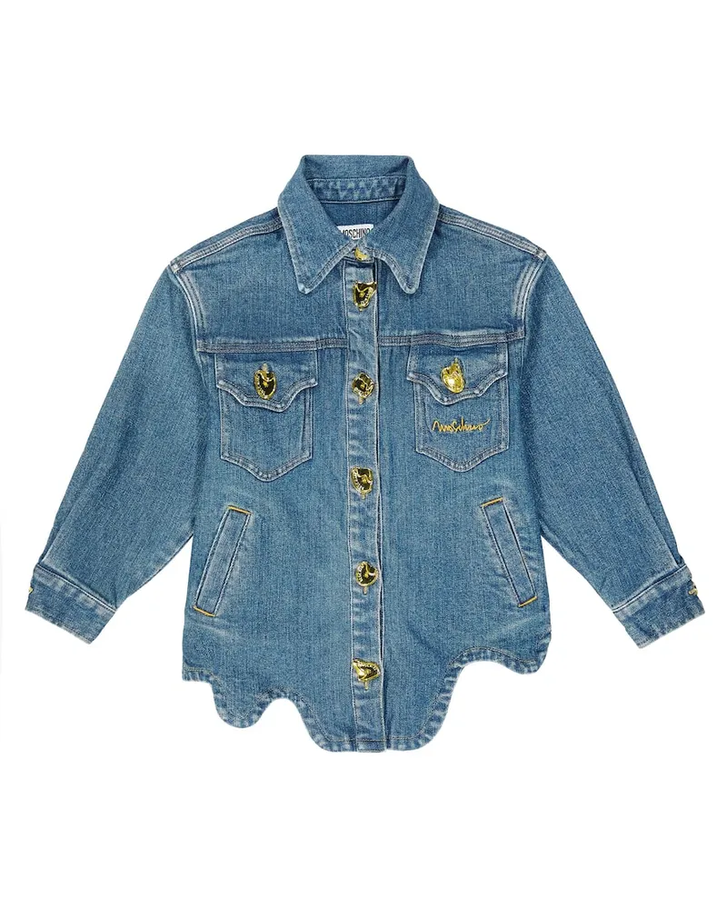 Moschino Jeansjacke Blau