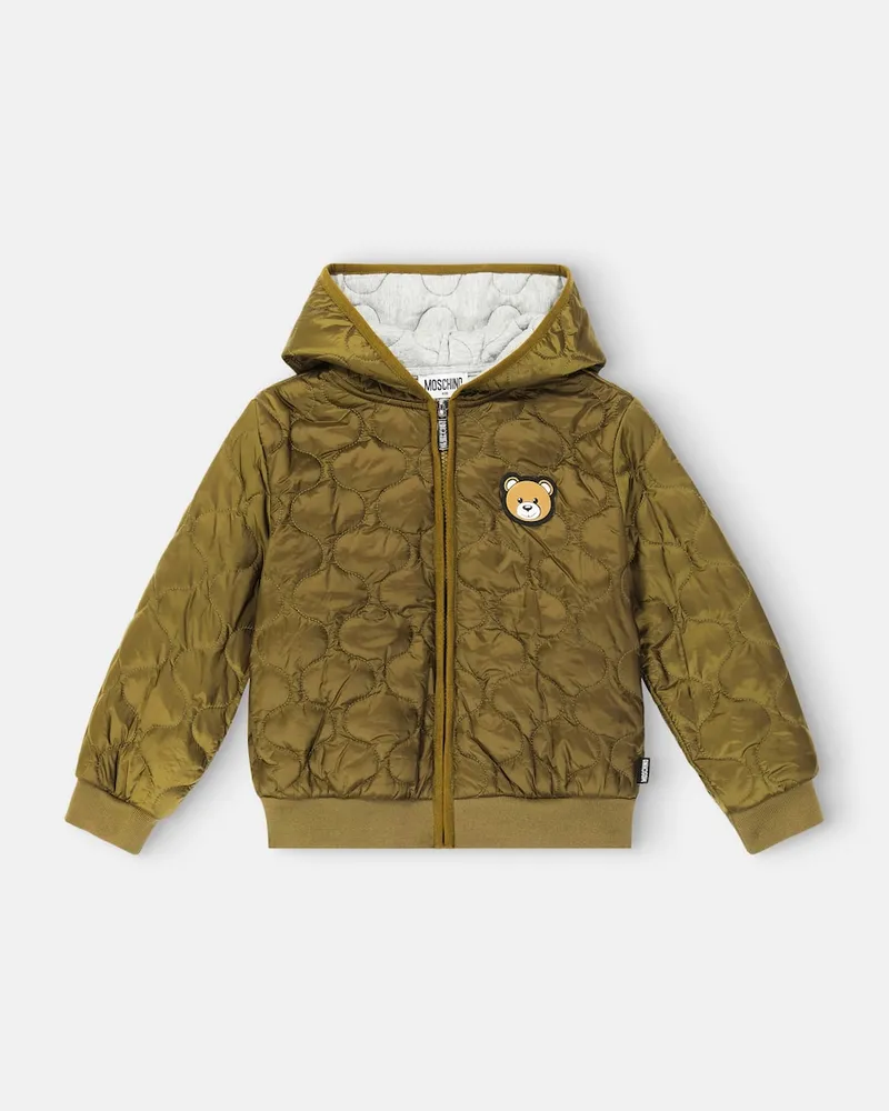 Moschino Jacke Teddy Bear Grün