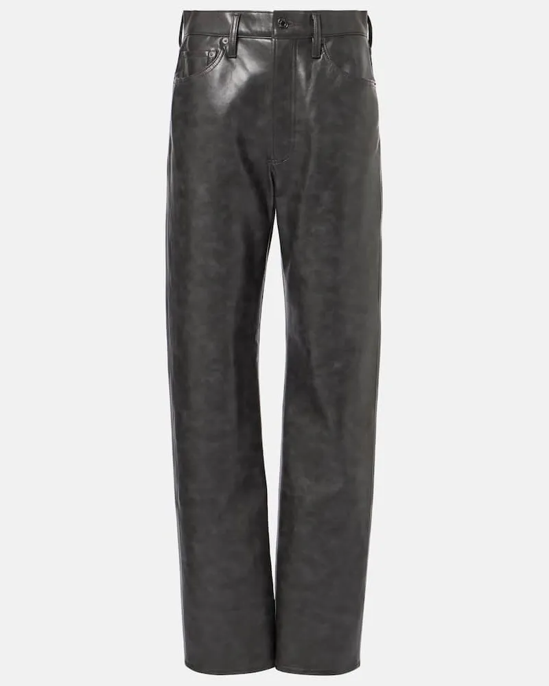 AGOLDE High-Rise-Hose Kelly Schwarz