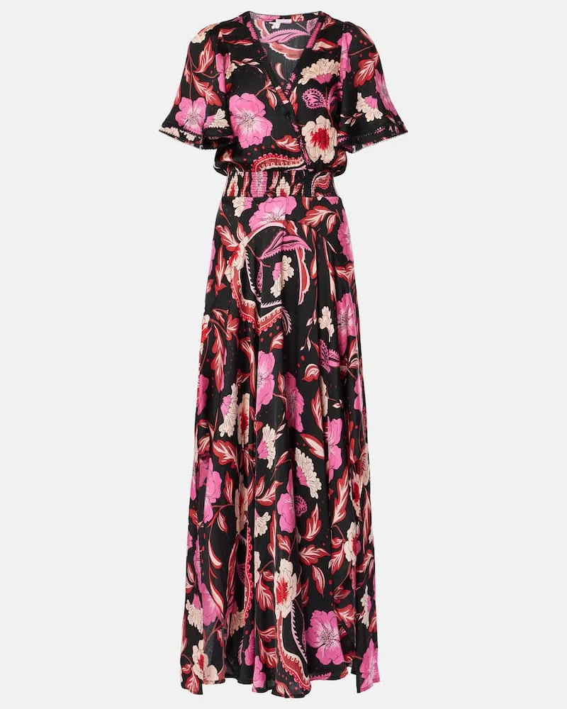 Poupette St Barth Maxikleid Mabelle Multicolor