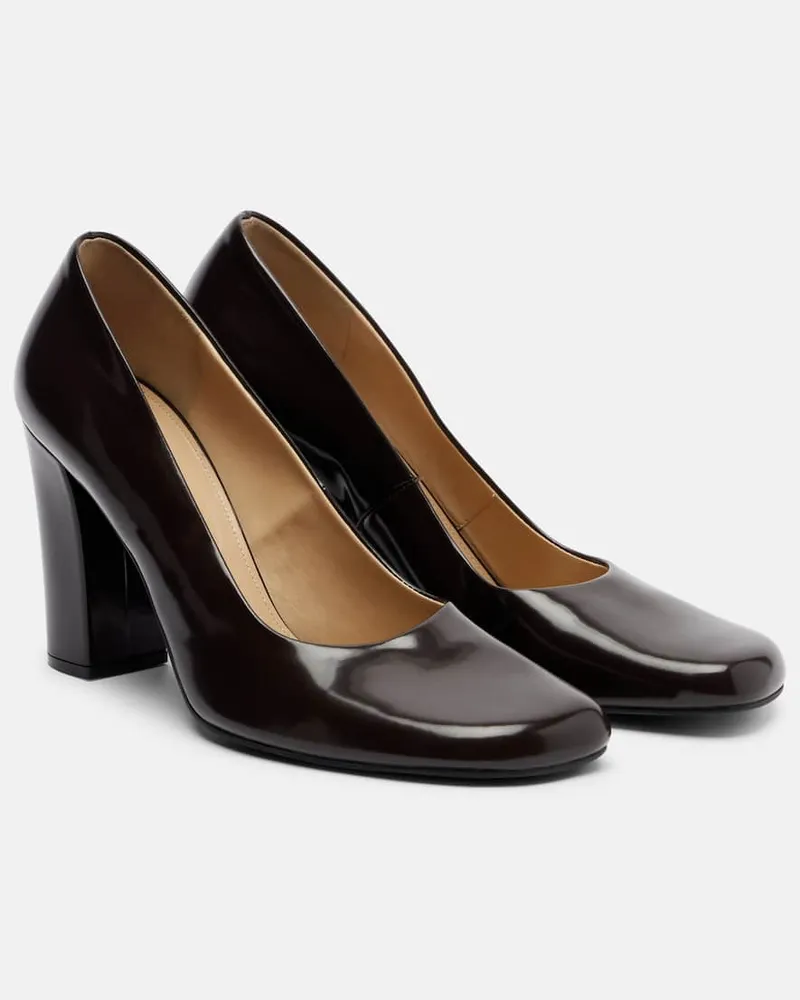 The Row Pumps Penelope aus Leder Braun