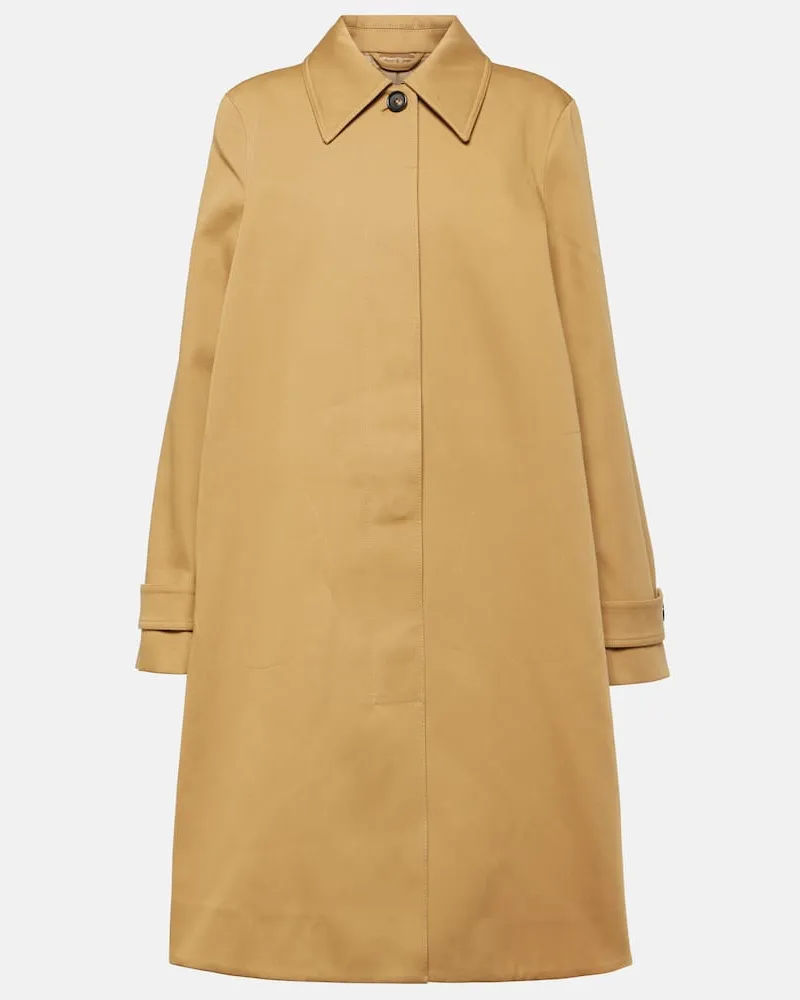 Totême Carcoat aus Baumwolle Braun