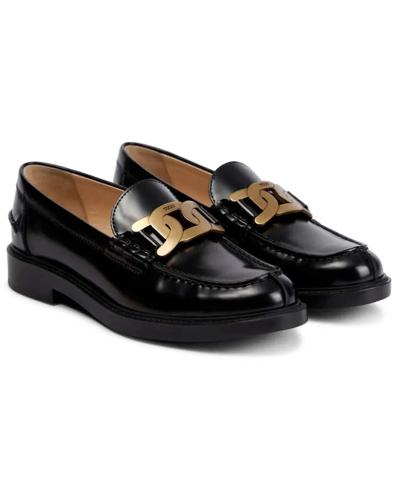 TOD'S Loafers Kate aus Leder Schwarz