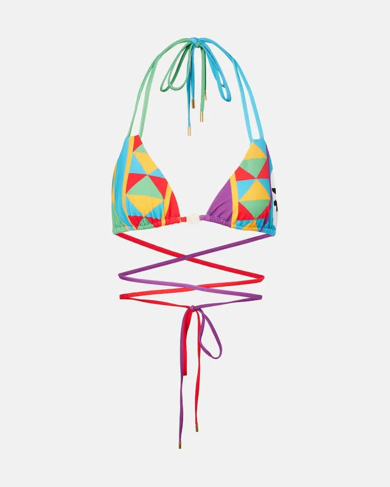 Loewe Paula's Ibiza Bedrucktes Bikini-Oberteil Multicolor