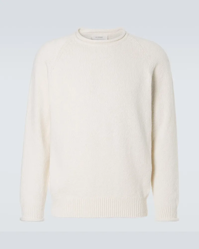 Umit Benan Pullover Ralph aus Baumwolle Weiß