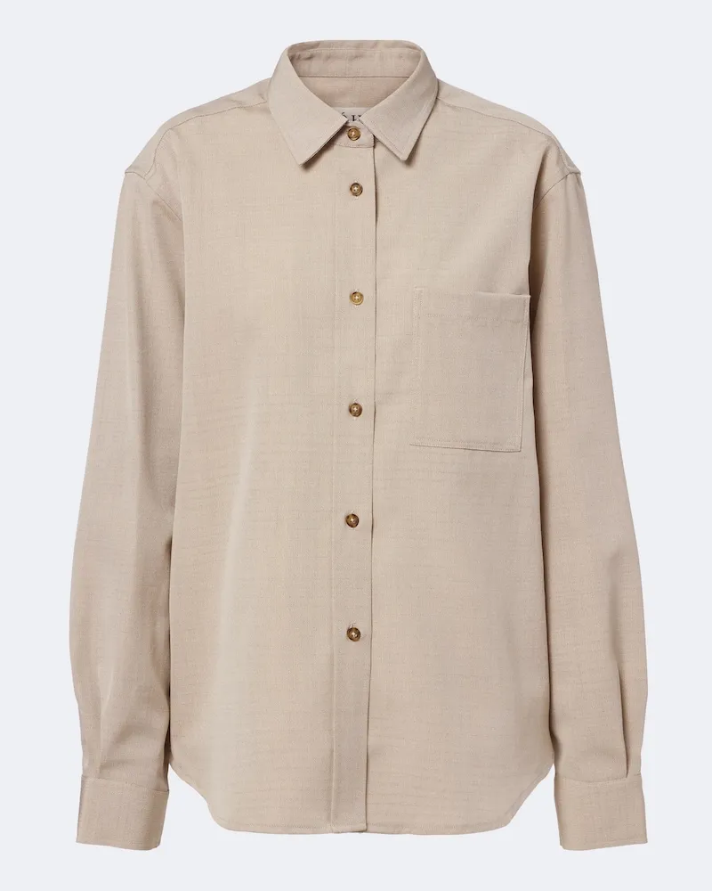 Róhe Róhe Jacke Nolan aus Teddy Beige