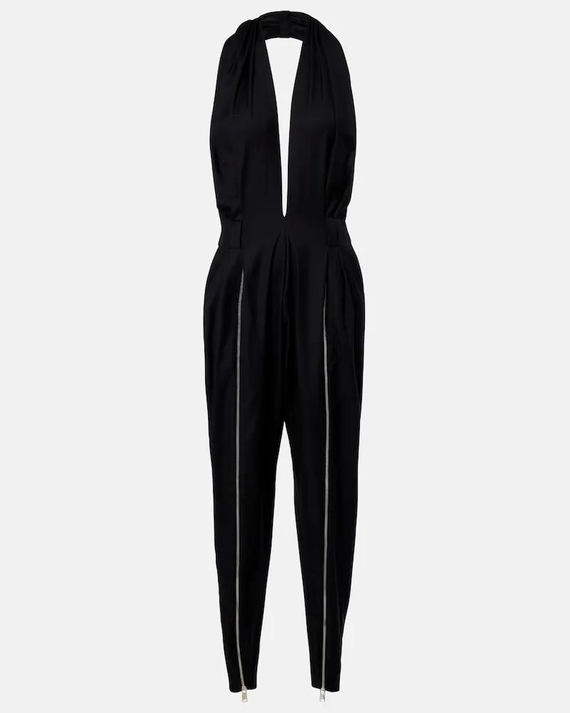 COPERNI Jumpsuit aus Schurwolle Schwarz