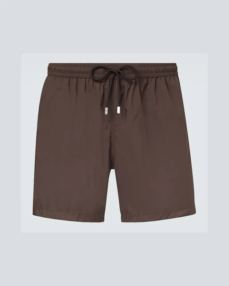 Fedeli Badeshorts Madeira Braun