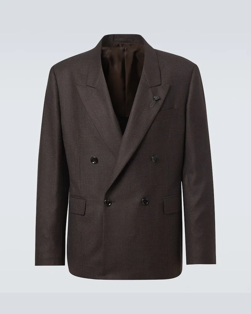 LARDINI Blazer aus Wolle Braun