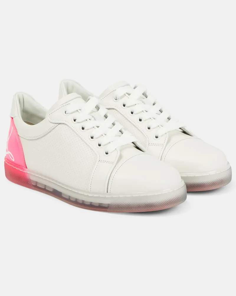 Christian Louboutin Sneakers Fun Vieira aus Leder Weiß