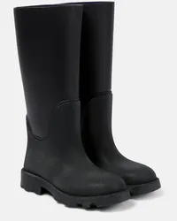 Burberry Gummistiefel Raymond Schwarz