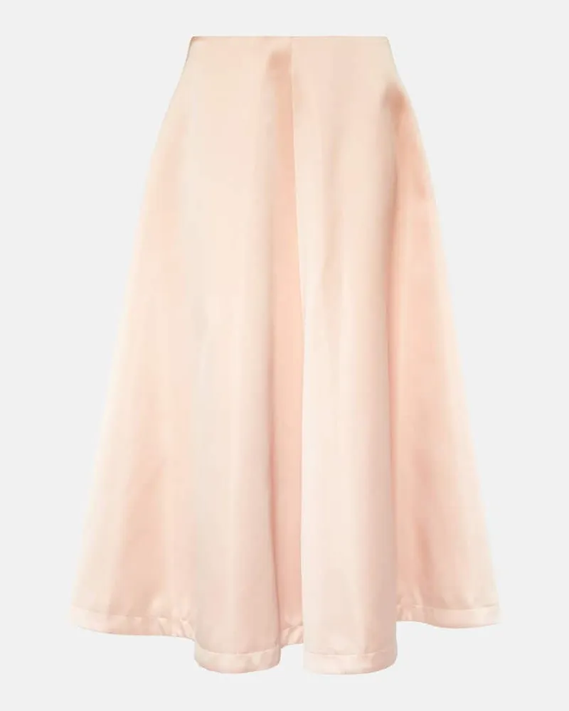 Altuzarra Midirock Varda aus Satin Rosa