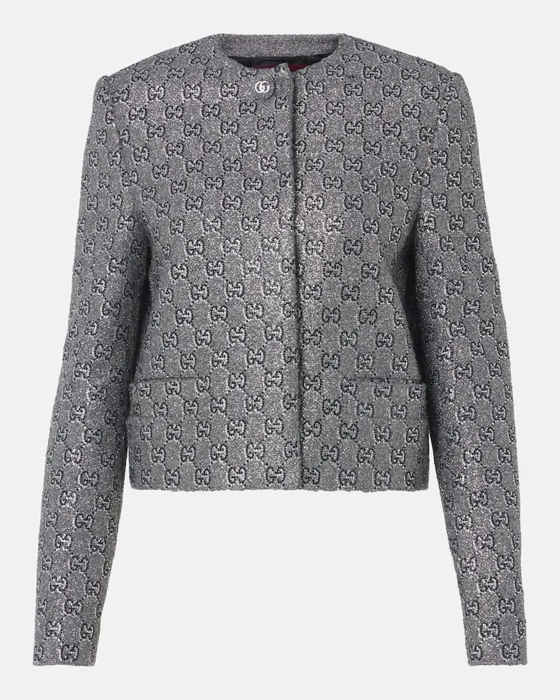 Gucci Jacke GG Grau
