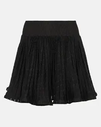 Alaïa Alaia High-Rise-Minirock Schwarz