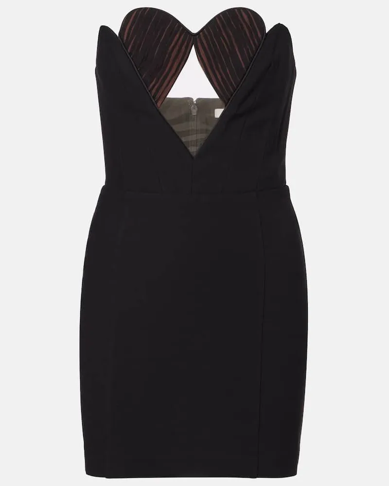 Nensi Dojaka Minikleid Schwarz