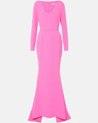 Safiyaa Robe Auria aus Crepe Pink