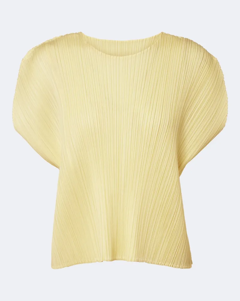 Issey Miyake Monthly Colors: July Top Gelb